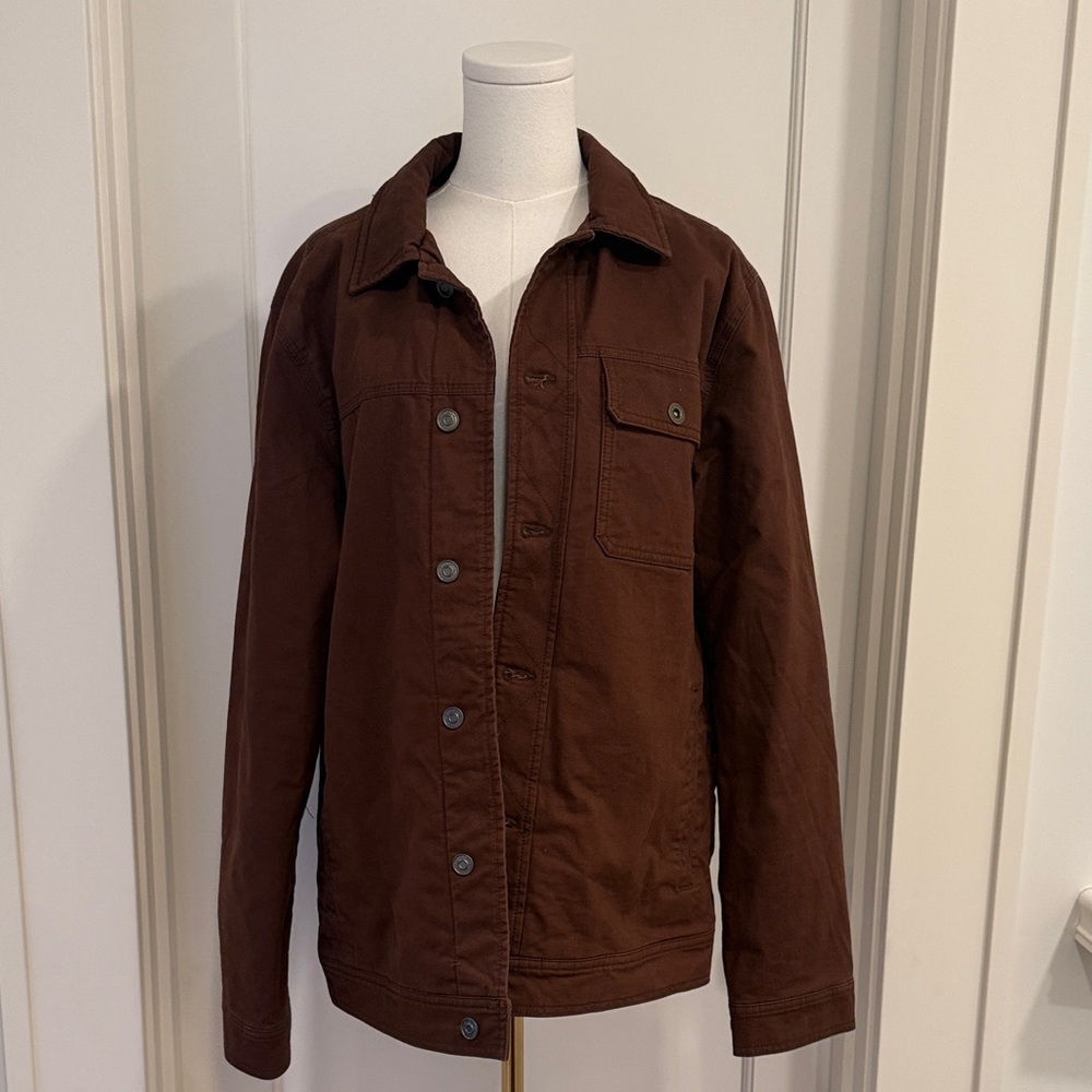 Prana Men's Deep Brown Chore Jacket